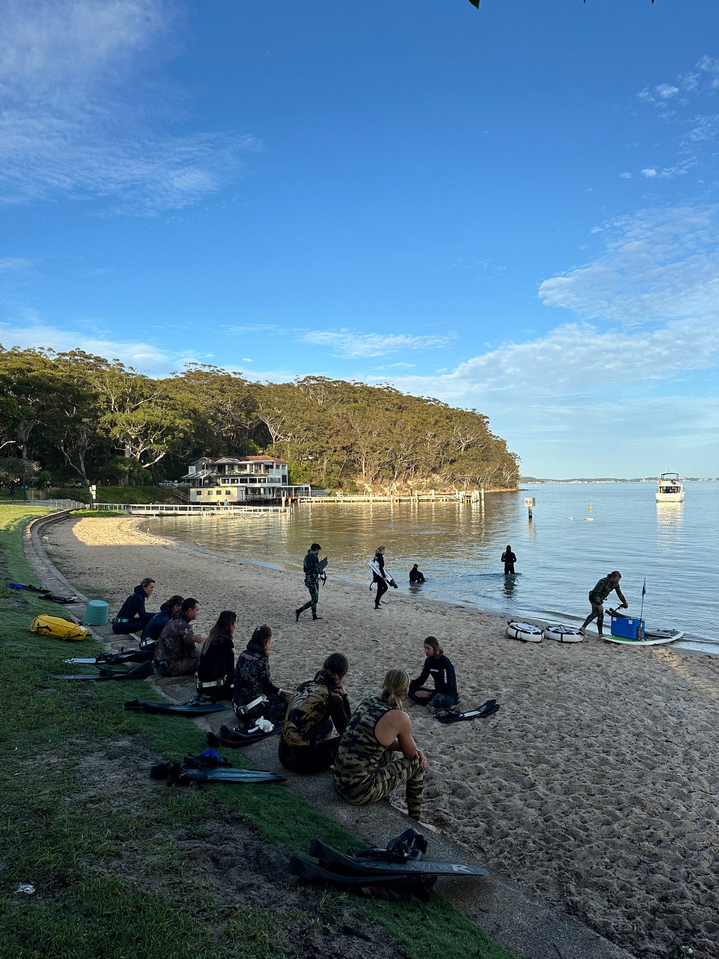 Line Dive Training Sessions